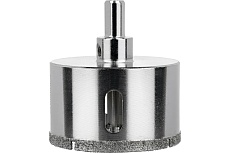 Коронка алмазная по керамограниту и керамике с центрирующим сверлом 65 мм Diamond Industrial DIDCSC065