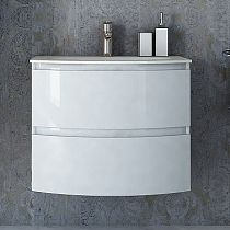 Мебель для ванной Cezares Vague 70 см Bianco lucido