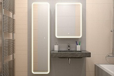 Зеркальный шкаф Континент Elliott LED 55x80 с подсветкой, левый МВК015