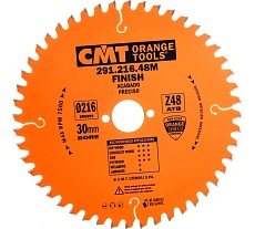 Диск пильный по дереву (216х30х1,8/2,8 мм; Z48) CMT 291.216.48M