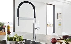 Смеситель для кухни Grohe Essence 30294000 с душем, хром