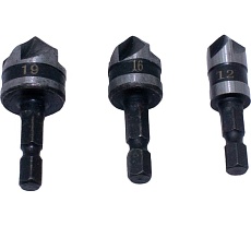Набор зенкеров Turbosky ZS-2 3 шт 568
