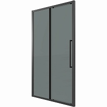 Душевая дверь Grossman Cosmo 100x195 тонированное, черный матовый 100.K33.02.100.21.10