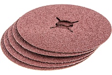 Круг шлифовальный фибровый Flex 243-002 (5 шт; 115 мм; P40; 13000 об/мин; 80 м/с) Hammer 526831