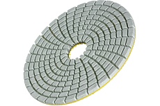 Круг алмазный гибкий шлифовальный Черепашка 100 мм, №200 Diamond Industrial DIDCHSH200