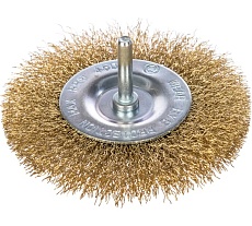 Щетка крацовка дисковая (100 мм) для дрели Biber 70986 тов-076231