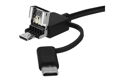 Водонепроницаемый эндоскоп Deko WEC-2, Micro USB, USB, Type-C 2м 065-0154