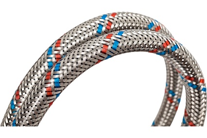 Подводка к смесителю (пара; 1.5 м; 1/2F-M10) VRT 521799