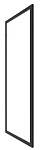 Боковая стенка Timo TSS-900/03C-8 90x200 прозрачное, черный