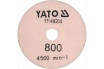 Диск алмазный шлифовальный 100 мм, Р800 Yato YT-48204