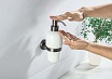 Дозатор для мыла Aquatek Бетта AQ4605BGM оружейная сталь