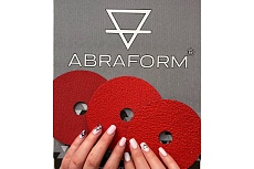 Круг фибровый 115х22 мм, P60, керамика ABRAFORM AF-FBR-CRM-115-P60
