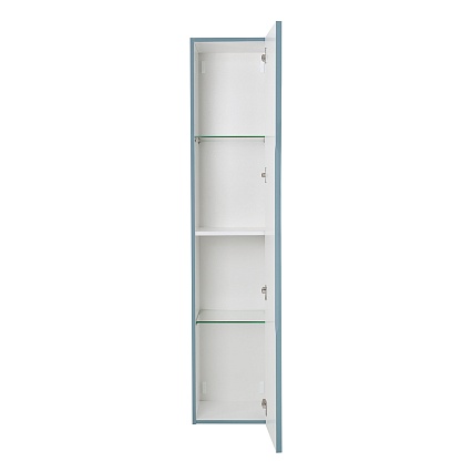 Шкаф пенал BelBagno Uno 33 см Голубой матовый UNO-1600-1A-SC-AO