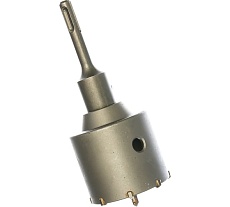 Коронка по бетону в сборе (68х60 мм; М22; SDS-plus) Сибртех 703307