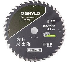 Пильный диск SHYLD по дереву твердосплавный 180x20/16 мм, 40 зубьев 6692462