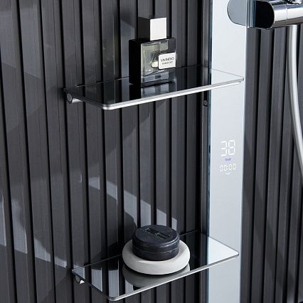 Душевая стойка Black&White Gravity GH-9005 термостат