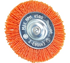 Щетка нейлоновая дисковая (75 мм; Р80; хвостовик 6 мм) Makita D-45593