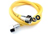 Шланг газовый TUBOFLEX 1/2, 1,0 м вр/вр, желтый 4828384