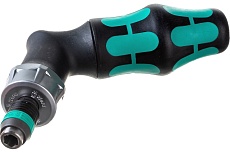 Реверсивная угловая отвертка WERA Kraftform Kompakt Pistol RA с набором бит 1/4 в ручке WE-051030