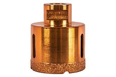 Коронка алмазная универсальная (55 мм; М14) для УШМ Практика 641-060