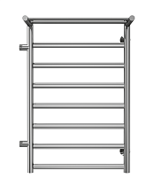 Полотенцесушитель водяной Terminus Хендрикс П8 500x800 БП500 слева, 4670078531582