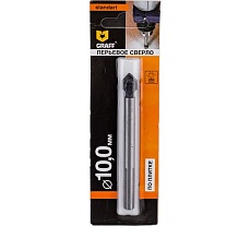 Сверло по стеклу и керамике 10x90 мм GRAFF 801092