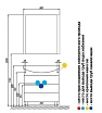 Мебель для ванной Акватон Ария 80 Н, черный