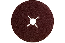 Круг шлифовальный ПРОФИ фибровый (5 шт; 150х22 мм; P40) для УШМ Зубр 35585-150-040