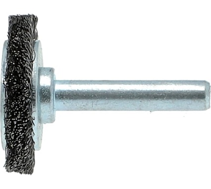 Щетка для дрели дисковая проволочная 30x6х6 мм SHAFT 0.2 мм NORTON 66254404875