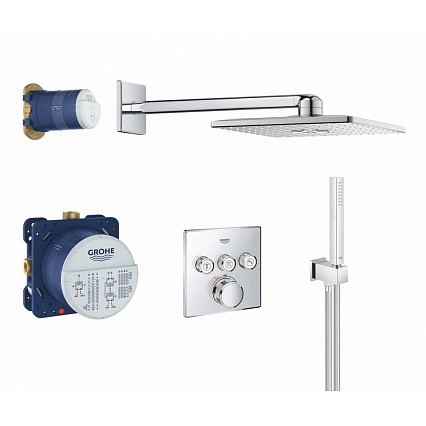 Душевой комплект Grohe Grohtherm SmartControl 34706000 с термостатом