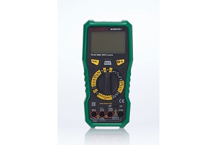 Мультиметр цифровой Mastech MS890D+ 1000V (измер.ёмкость,частота ,температ,NCV)+тест транзисторов,диодов 00-00014135