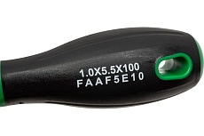 Шлицевая отвертка Toptul серии Pro-Plus 5.5x100 мм FAAF5E10