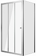 Душевой уголок Grossman Falcon GR-D100-P90Fa 100x90 прозрачный, хром