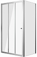 Душевой уголок Grossman Falcon GR-D100-P90Fa 100x90 прозрачный, хром