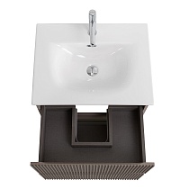Тумба с раковиной BelBagno Uno 60 см Бежевый матовый