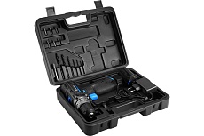 Аккумуляторная дрель-шуруповерт Deko GCD12DU3 SET3 в кейсе + оснастка 13 шт, 12В, 2х1.5Ач, з/у 063-4097