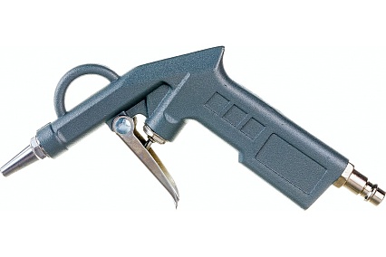 Продувочный пистолет с длинным и коротким носиком Pegas Pneumatic металлический PGS-5107
