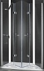 Душевая дверь Cezares ELENA-W-BS-22-200-C-Cr 200x195, прозрачная
