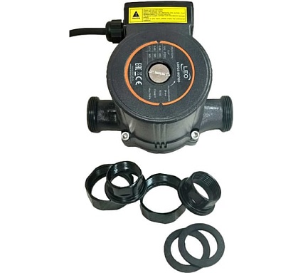 Циркуляционный насос LEO LRP 25-80/180, 160/190/200 Вт, 220В, Q 60/100/120 лмин, Hmax 5.5/6.5/7.1 м 904