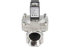 Электромагнитный клапан DN.ru VS2W-401N-PU-NC Ду40 Ру10 сталь 220В AC пилотный D130-01281