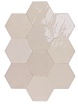 Плитка WOW Zellige Hexa Nude 10,8x12,4 см, 122080