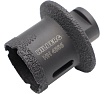 Коронка-фреза алмазная по плитке Hilberg 45-65 мм Super Hard М14 HH4565