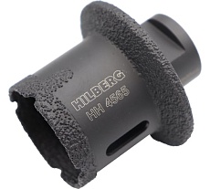 Коронка-фреза алмазная по плитке Hilberg 45-65 мм Super Hard М14 HH4565