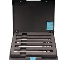 Набор метчиков VOLKEL машинных спиральных M4-M10 HSSE DIN371XL 5пр V47937