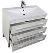 Тумба с раковиной Aquanet Верона 100 см напольная с ящиками