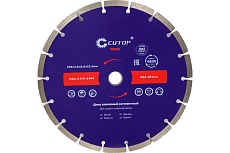 Диск отрезной алмазный сегментный 230x22.2 мм CUTOP 60-23026