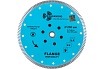 Диск алмазный отрезной Турбо с фланцем Grand hot press (230 мм; М14) TRIO-DIAMOND FHQ456