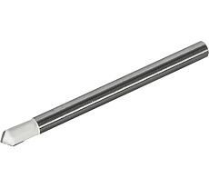 Сверло по стеклу и кафелю Профи V-тип (4х51 мм) Практика 775-075