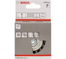 Щетка дисковая (75 мм; 6 мм) Bosch 2608622113