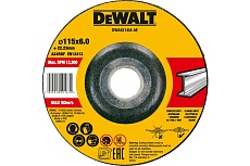 Круг зачистной по металлу (115x22.2x6 мм) DeWalt DWA4514IA-AE